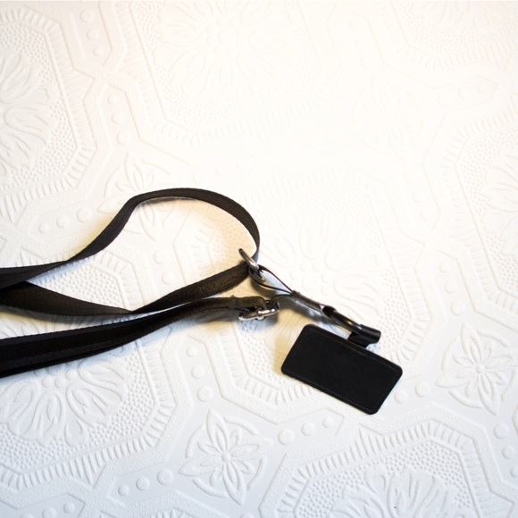 ✦BOGO✦ Festival / Everyday Cell Phone Safety Strap Removable Black Crossbody - Picture 2 of 7